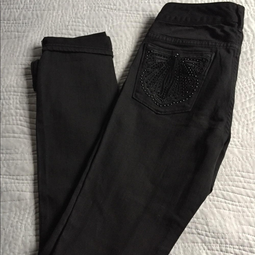 Embellished Express Jeans